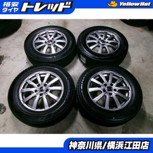 ◆2021年製国産中古スタッドレス付◆ファング + ブリヂストンブリザックVRX3 215/65R16インチ◆アルファードヴェルファイアなど