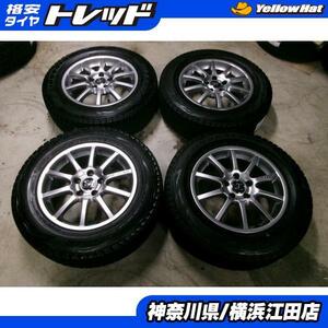 ◆2019年製国産中古スタッドレス付◆スポーツテクニック + ブリヂストンブリザックDM-V1 215/65R16インチ◆VWティグアンに 冬タイヤ