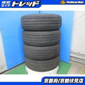 4本 超バリ山!! 2022年製 中古 スタッドレス タイヤ ブリヂストン BLIZZAK VRX3 225/60R17 99Q アルファード エクストレイル XVなどに