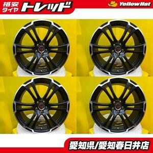 在庫処分 即決 送料無料 新品 20インチ ドゥオール フェニーチェTW1 8.5 +35 5穴 114.3 ブラックポリッシュ アルミホイール 4本セット