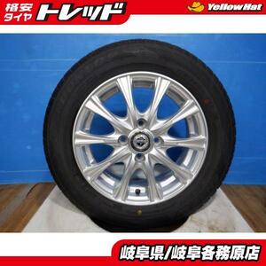 中古ホイール新品夏タイヤセット JOKER 14x5.5J+38 4H100 + DL エナセーブ EC204 175/65R14 bB ノート ヴィッツ デミオ コルト