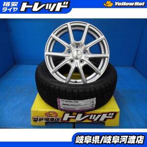 205/60R16 新品 冬タイヤホイール SEIN-EK 16インチ 6.5J +45 5H114.3 ウィンガードアイス2 205/60-16 組込済 4本 スタッドレス