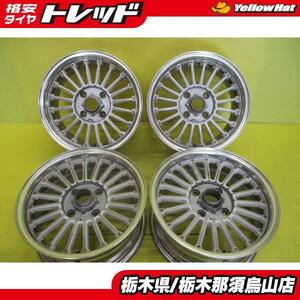 レア 希少品 当時物 15インチ SSR スピードスター EX-C 6.5J 4/114.3 +21 タイプA ホワイト センターキャップ取付台座付き