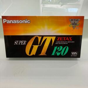 ☆未使用品☆パナソニック VHSビデオテープ SUPER GT 120分 NV-T120XGT