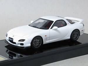 1/43 ヴィジョン マツダ RX-7 FD3S タイプRZ 2000 スノーホワイトパールマイカ VM221