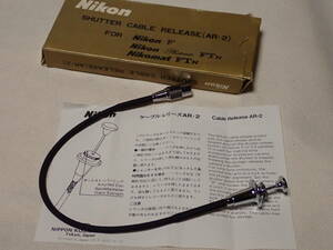 Nikon ニコン カブセ レリーズ AR-2