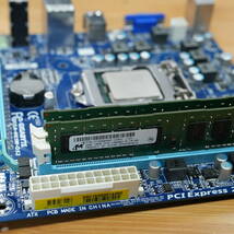 GIGABYTE GA-H61M-DS2 マザーボード CPU・メモリ付き 動作確認済み_画像4