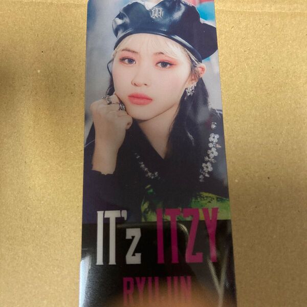 ITZY IT'z ITZY HMV特典クリアしおり RYUJIN 新品 m