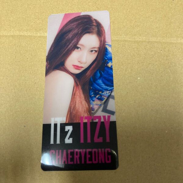ITZY IT'z ITZY HMV特典クリアしおり CHAERYEONG 新品 m