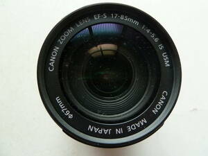 Canon　キャノン　EF-S　17～85㎜　F4～5.6　
