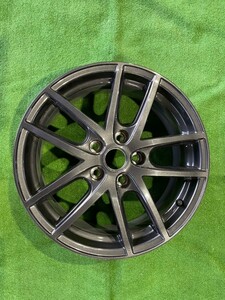 ☆日産 キックス P15 純正アルミホイール 17×7J ガングレーメタリック ディーラーOPホイール 1本のみ ツインスポーク☆ 