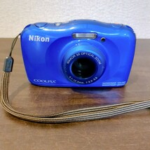 NIKON COOLPIX W100 防水・耐衝撃コンパクトデジタルカメラ　ニコンクールピクス　Y475_画像1