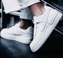 ☆送料込■新品26.0cm■ナイキ エアフォース 1 シャドウ AIR FORCE 1 SHADOW WMNS ホワイト/ホワイト【定価.18150円】_画像10