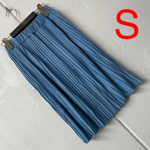Sサイズプリーツスカート　ブルー