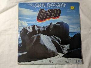 【美盤】UFO C'Mon Everybody 1981 ドイツ盤 6.24836 AP