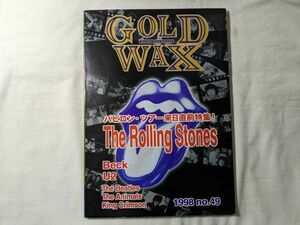 Gold Wax The Rolling Stones/U2 No.49 1998