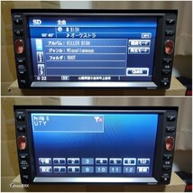 日産 純正 HDDナビ 型式 HS310-W DVD再生 Bluetooth テレビ ワンセグ SDカード USB iPod CD録音HDD再生 SANYO_画像3