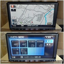 日産 純正 HDDナビ 型式 HS310D-A SANYO DVD再生 Bluetooth テレビ フルセグ SDカード USB iPod CD録音_画像7