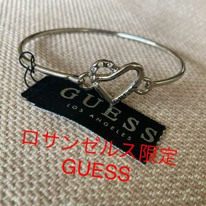 新品 GUESS ゲス ブレスレット アメリカロサンゼルス限定　シルバー