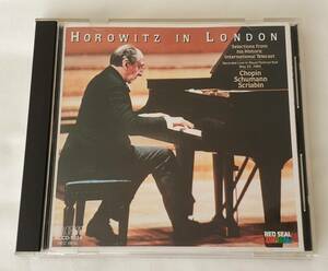 国内RVC初期盤 RCCD-1034 ホロヴィッツ・イン・ロンドン シューマン 子供の情景 他　HOROWITZ in LONDON CHOPIN SCHUMANN SCRIABIN RCA