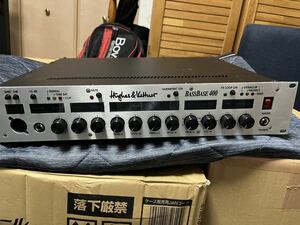 HUGHES&KETTNER BASS BASE 400 ヒュースアンドケトナー　ベースベース 400 ベースアンプ　ラックケース付