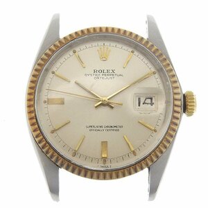 1円 不動 ジャンク ロレックス ROLEX 1601 12番台 自動巻き デイトジャスト ゴールド文字盤 SS/K18YG メンズ 腕時計