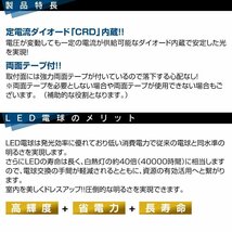 ╋ クラウン アスリート 200系 LED ルームランプ COB 8点セット T10プレゼント付き_画像4