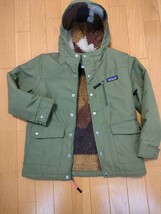 ■ patagonia パタゴニア ■裏ボア キッズ　インファーノ・ジャケット■カーキ■参考年齢7～8才_画像1