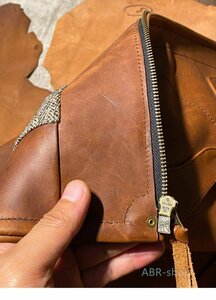 トップクラス Horween レザージャケット 天然柄 シングルライダース 革ジャン 牛革 本革 バイクレザー アメカジ 経年変化 S～4XL