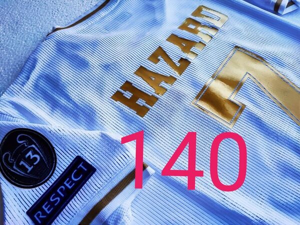 アザール ユニフォーム 140 RMCF チャンピオンズリーグ仕様 ソックス付 新品タグ付 子供 サッカー