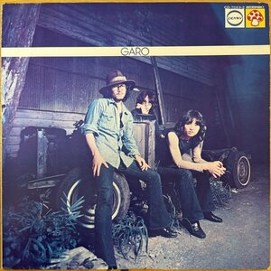 ●GARO / 1st ( 地球はメリー・ゴーランド/ たんぽぽ ) ※国内盤 LP【 MUSHROOM CD-7023-Z 】1971/11/25発売 日高富明 / 堀内譲 / 大野真澄