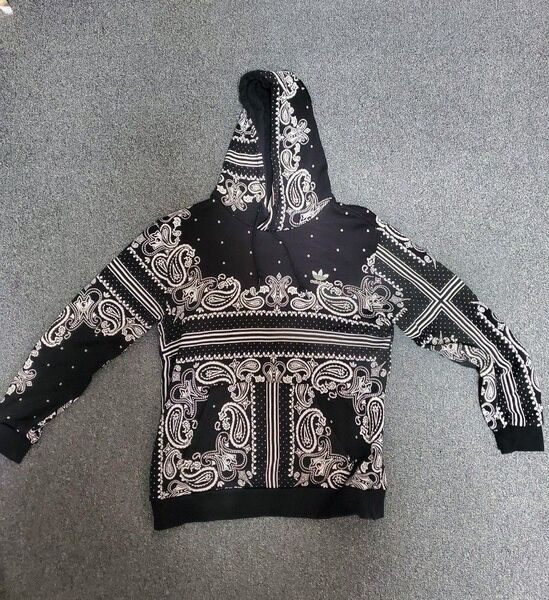 adidas original バンダナ柄パーカーLサイズ アディダスオリジナル