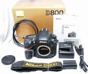 【超美品・主要付属品完備】Nikon ニコン D800