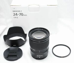 【新品同様の超美品・純正フード付き】Nikon ニコン NIKKOR Z 24-70mm f/4 S