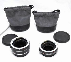 【新品同様の超美品】Canon キヤノン EXTENSION TUBE EF 12 II EF 25 II