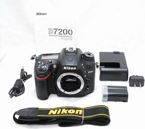 【新品級の超美品 1863ショット】Nikon ニコン D7200