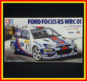 李8734 未組立 保管品 タミヤ 1/24 フォード フォーカス RS WRC 01 