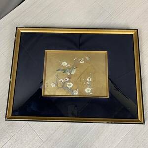 Art hand Auction KY51] Picture Bird Picture Frame Interior Flower Artwork, artwork, painting, others