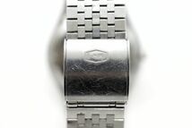 1308　SEIKO KING QUARTZ　　0853-8005　　セイコー キングクォーツ ローマンインデックス シルバー文字盤 メンズ 腕時計 純正ブレス_画像6