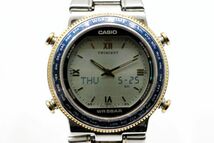 1316　CASIO TWINCEPT WORLD TIME ANA-DIG QZ　　1326 ABX-610　　カシオ ツインセプト ワールドタイム アナデジ クォーツ メンズ 腕時計_画像2