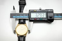 19　SEIKO QUARTZ　　7N01-7041　　セイコー クォーツ バーインデックス ゴールド文字盤 メンズ 腕時計 ビンテージ_画像6
