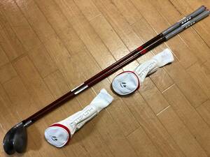 未使用 TaylorMade(テーラーメイド) STEALTH ユーティリティ TENSEI RED TM40 カーボンシャフト FLEX-L #４ ＃６ ２本セット