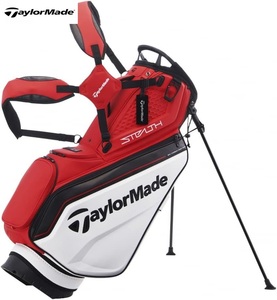 TaylorMade(テーラーメイド) グローバルツアー スタンドキャディバック TJ219(RD/WH/BK)