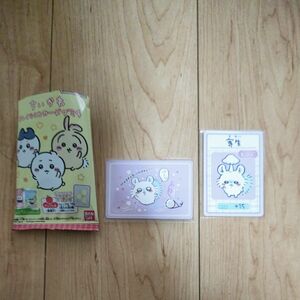 ちいかわモモンガコレクションカードグミ4モモンガお誕生日カード、キャラクターカード2枚セット