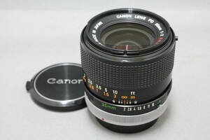 ■アキバカメラ■　キヤノン（Canon）　FD 35mm F2 S.S.C. 前玉凹みのある前期型　並品ですかね！