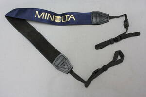 # use impression is not. .!?# Minolta (MINOLTA) strap WS-2 α-9 navy blue gold # including in a package un- possible #