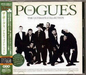 ＊中古CD THE POGUESザ・ポーグス/アルティメイト・コレクション 2005年作品国内盤CD2枚組仕様 アイリッシュ・パンクロック ワーナーInc