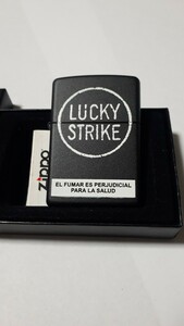 未使用　LUCKY　STRIKE　Zippo　ラッキーストライク　ジッポー　2008年製造　インサイドユニット　2008年製　懸賞品　希少品　新品　