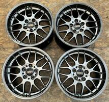 【希少！】BBS RG723 17インチ 8.5J+25 5穴 5H PCD114.3 シルビア スカイライン カムリ マークX アリスト アルテッツァ 希少サイズ！_画像1