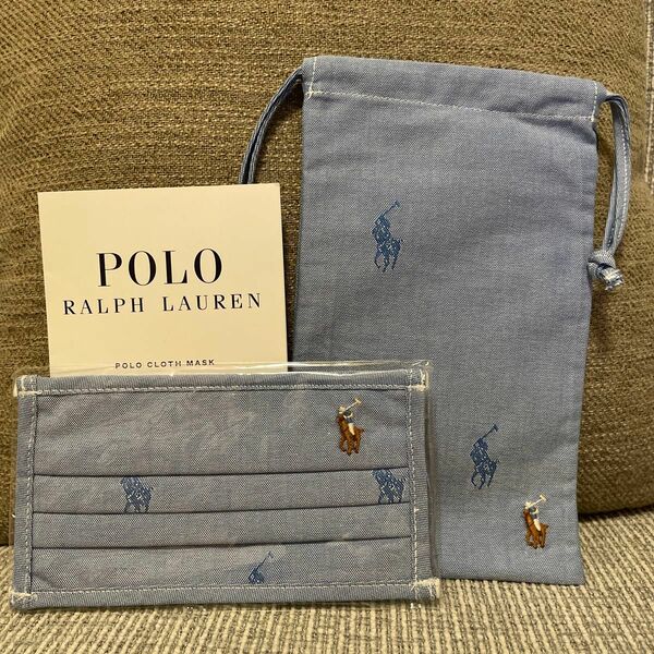 【〜3/31迄限定価格】 POLO Ralph Lauren ポロラルフローレン　マスクケース　マスク